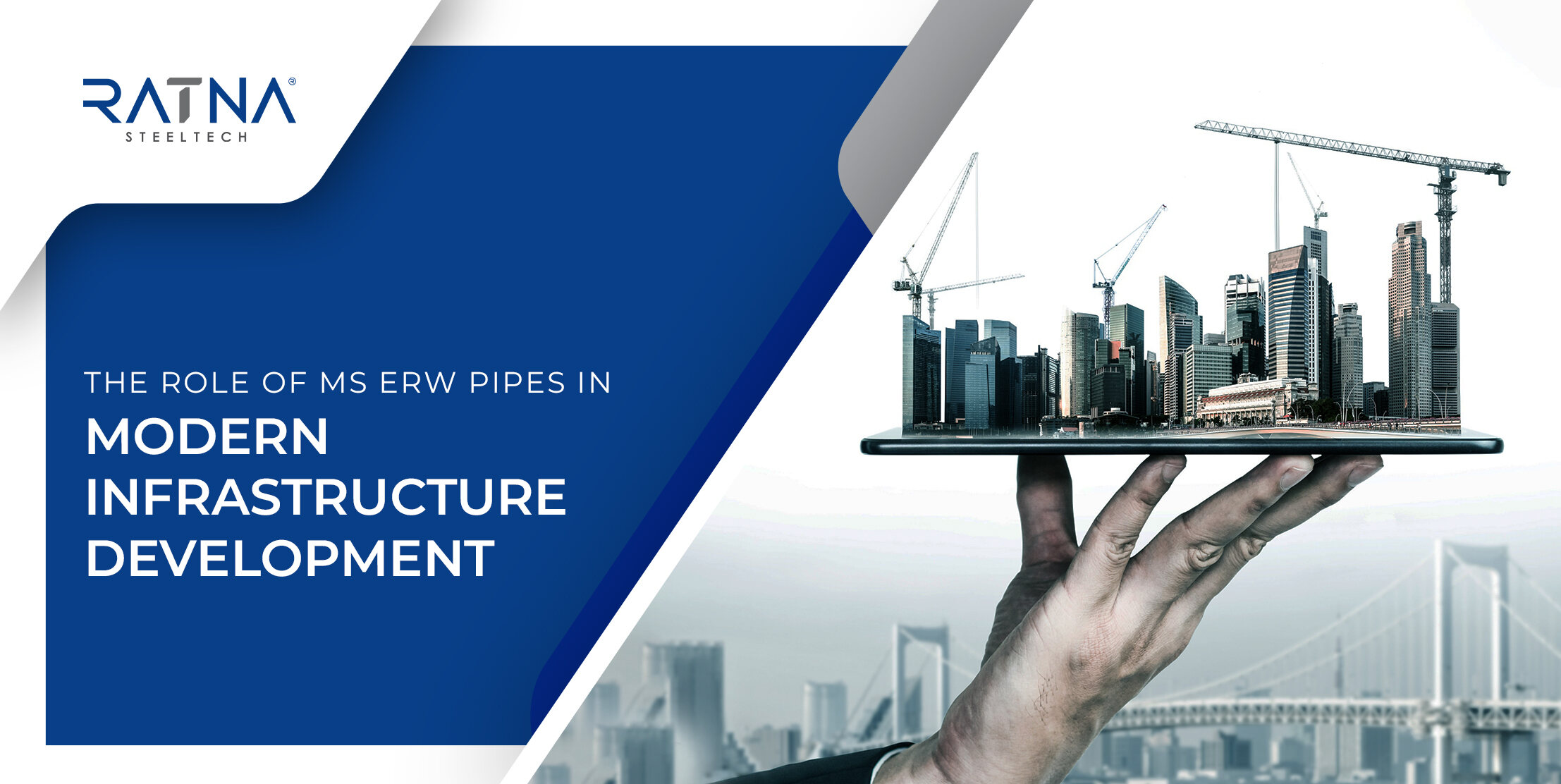 The Role Of MS ERW Pipes In Modern Infrastructure Development